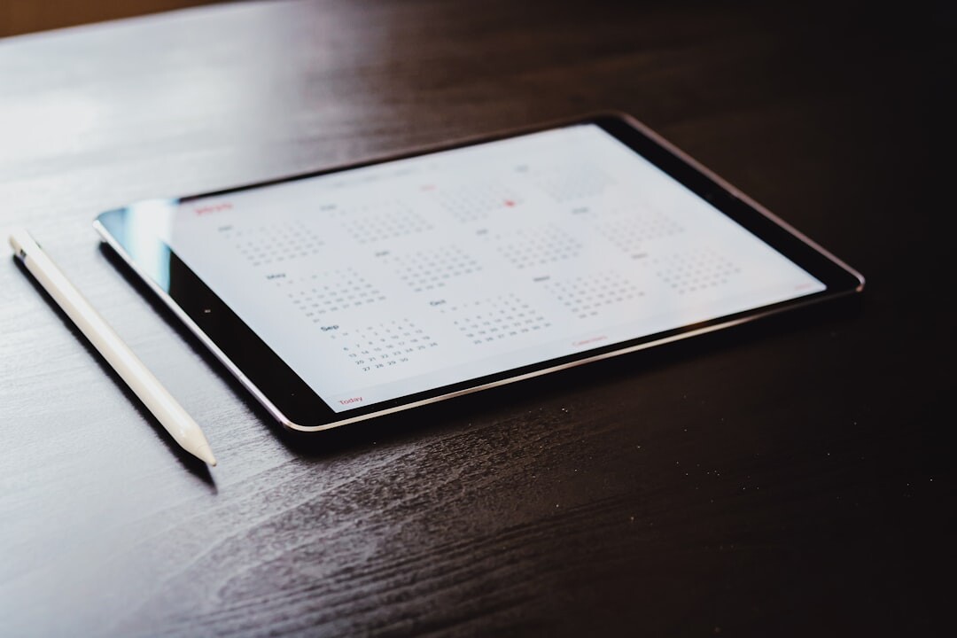 Content planning and editorial calendar on screen